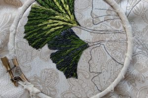 detalle del gingko biloba