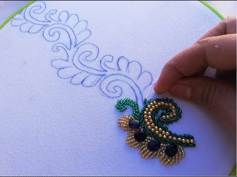 Beading embroidery_bordado con abalorios